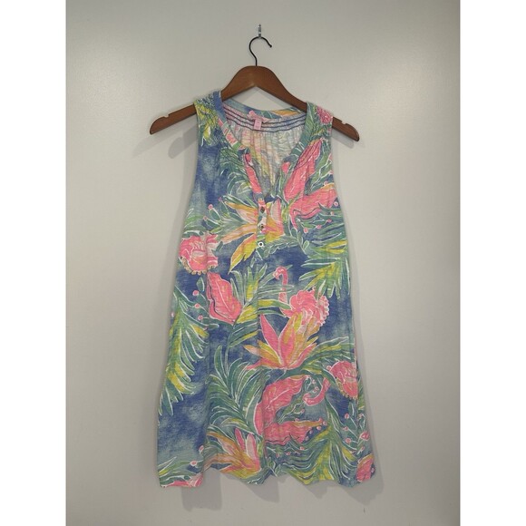Lilly Pulitzer Dresses & Skirts - Lilly Pulitzer Dress Size Medium Floral Colorful Preppy Spring Boho Bloomcore